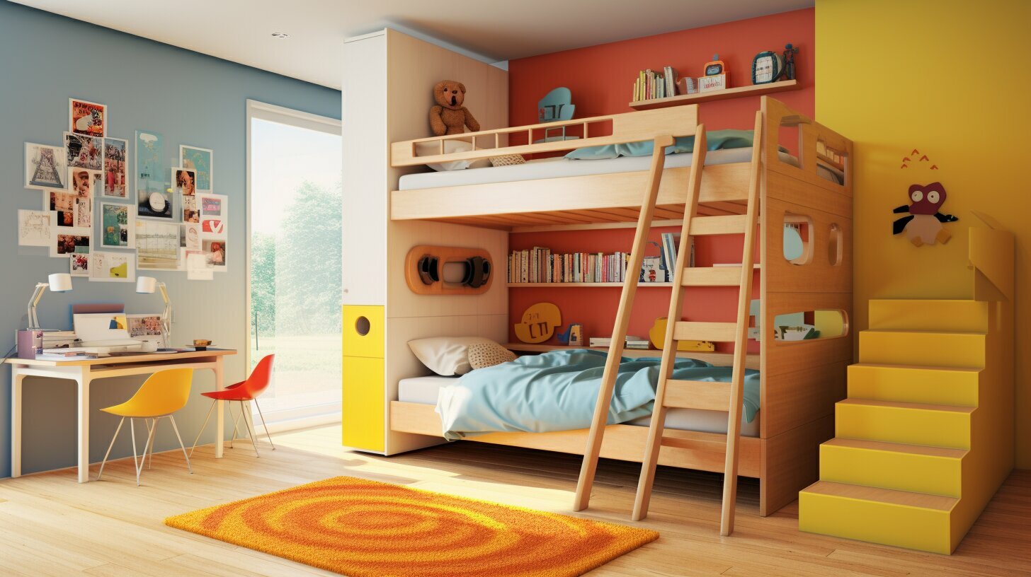 A wood platform bed shown in the different types of beds lineup