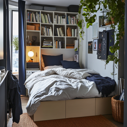 small bedroom storage solutions