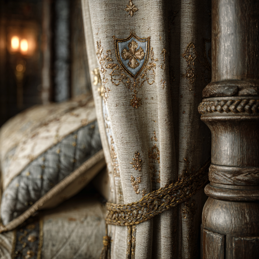 Medieval bedding – materials and craftsmanship medieval bedding sets