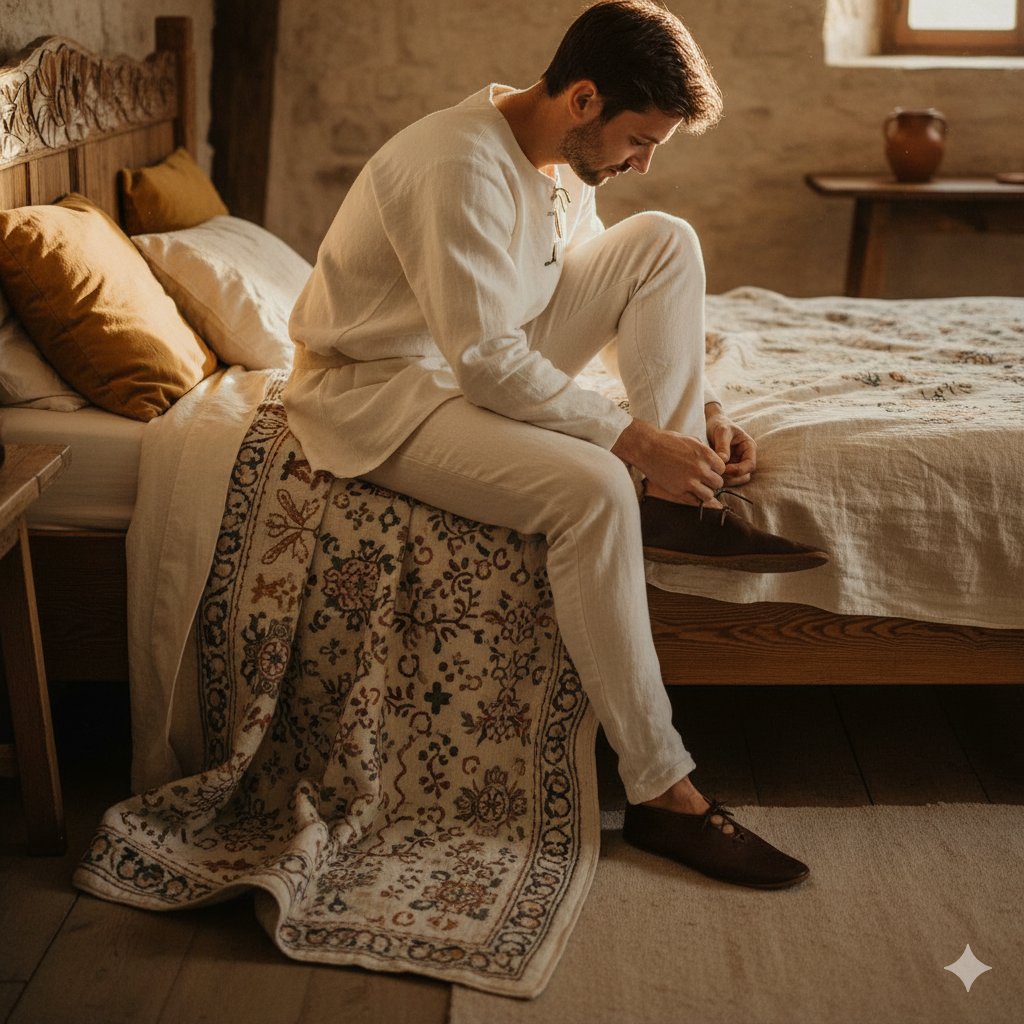 Around the world, traditions mirror the symbolism found in Medieval Wedding Bedding Ceremonies.