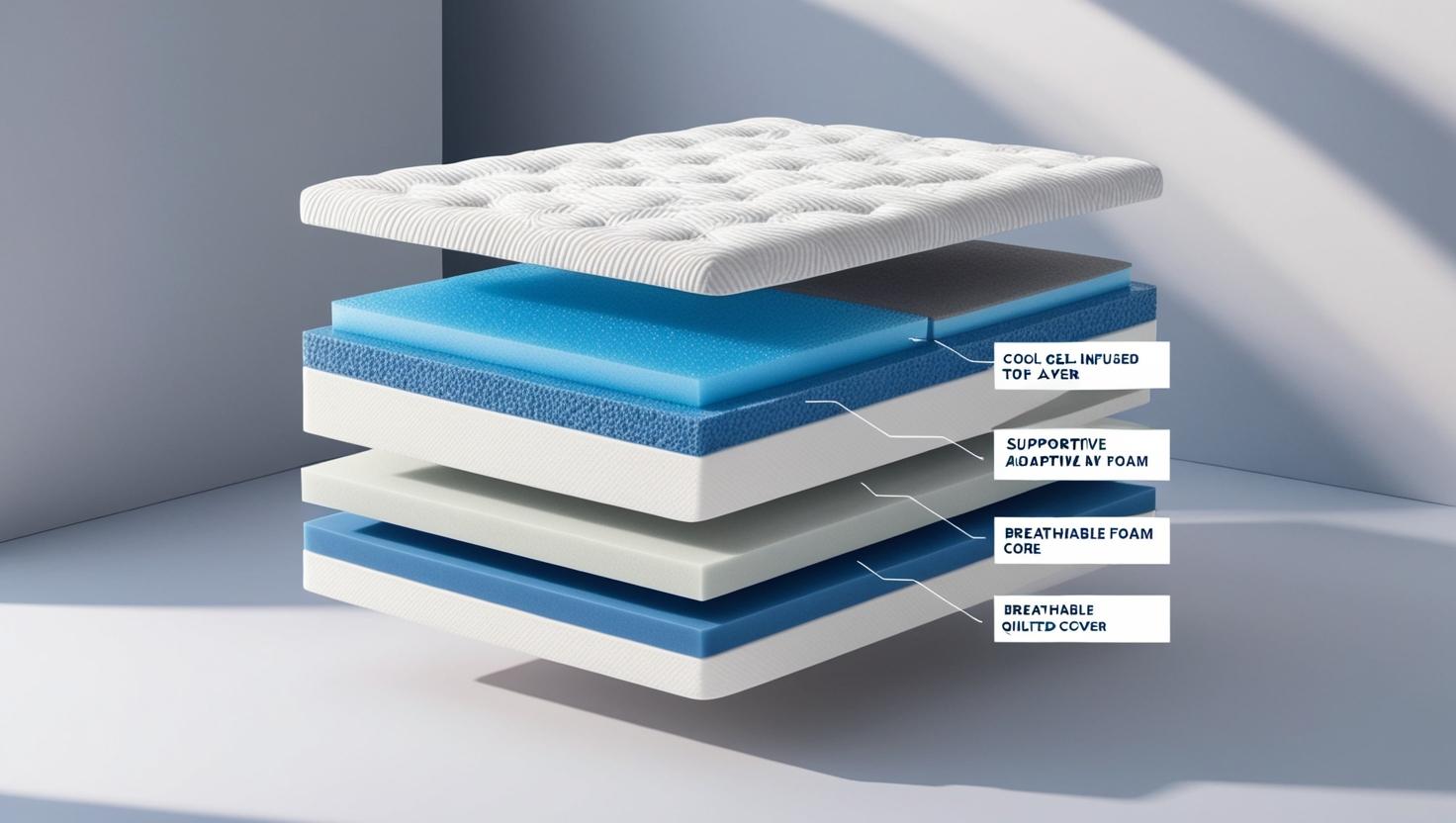 Side sleeper resting on a top-rated best memory foam mattress 2024