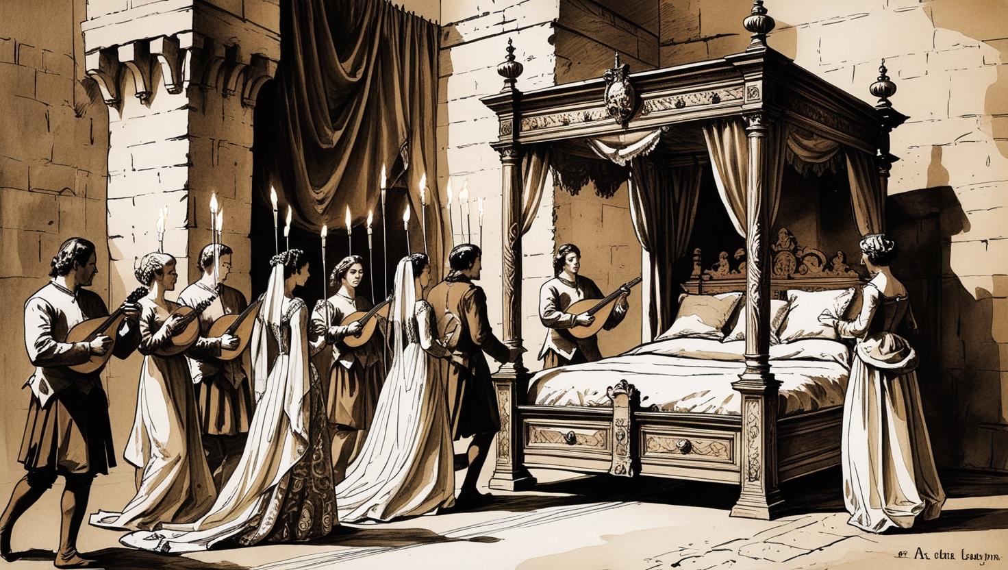 symbolic representation of the role of bedding ceremonies in modern weddings