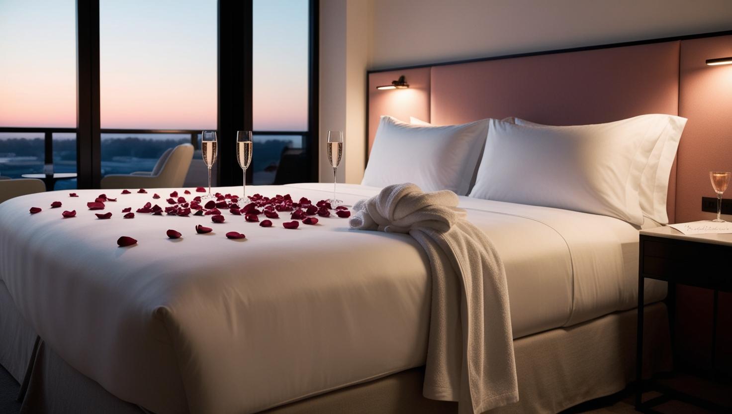 clergy and family participate in traditional bedding ceremonies