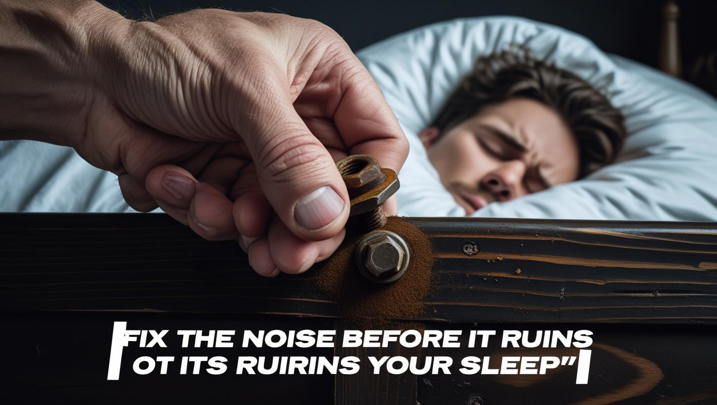 Comparing wood and metal bed frames side-by-side for noise differences