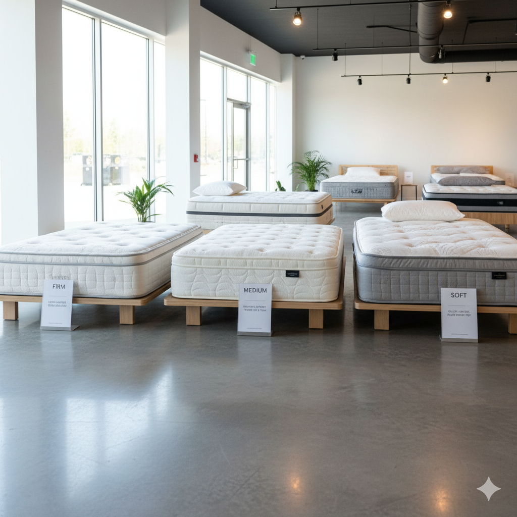 Weight chart for mattress firmness for a king bed