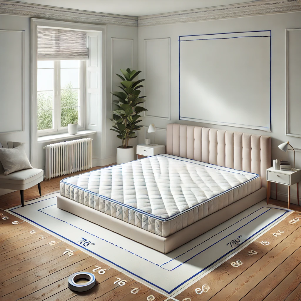 Standard king size bed mattress dimensions for couples