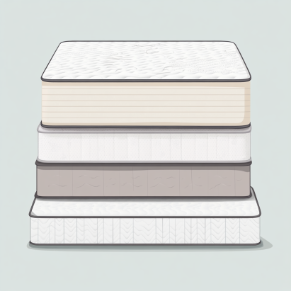 california king mattress in a spacious bedroom comparison