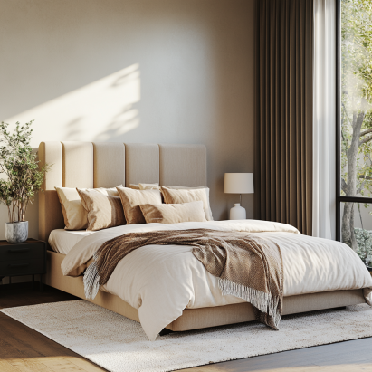 Choosing the right mattress size for a stylish and comfortable bedroom.