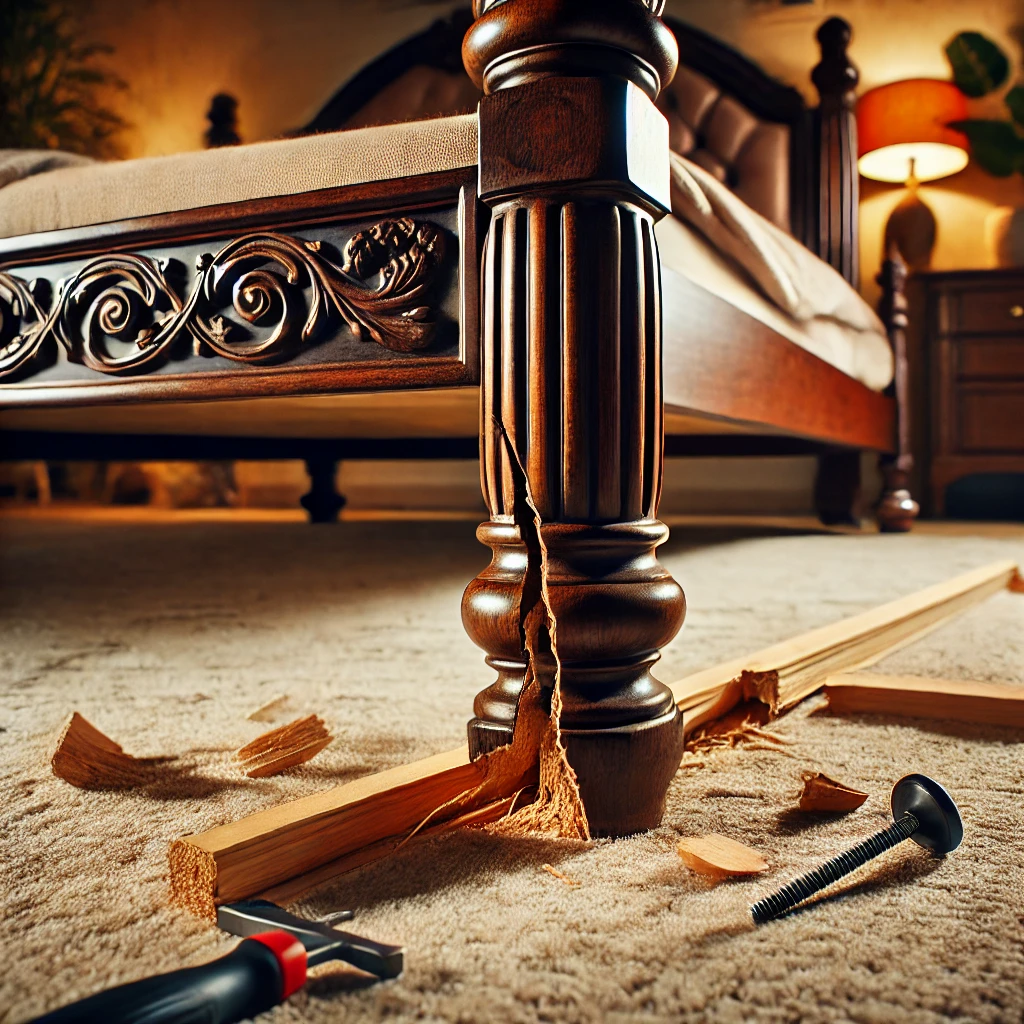 Maintaining luxury bed frames can be difficult due to delicate fabrics and unique parts