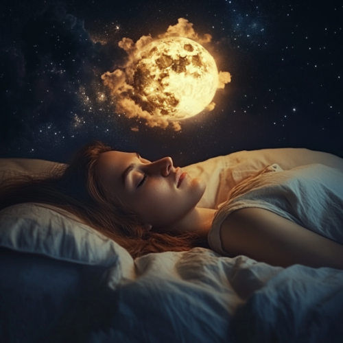Person practicing sleep hygiene to reduce sleep disorder effects