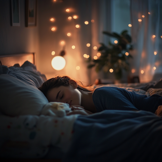 Diagram showing how the Military Sleep Method activates the parasympathetic nervous system.