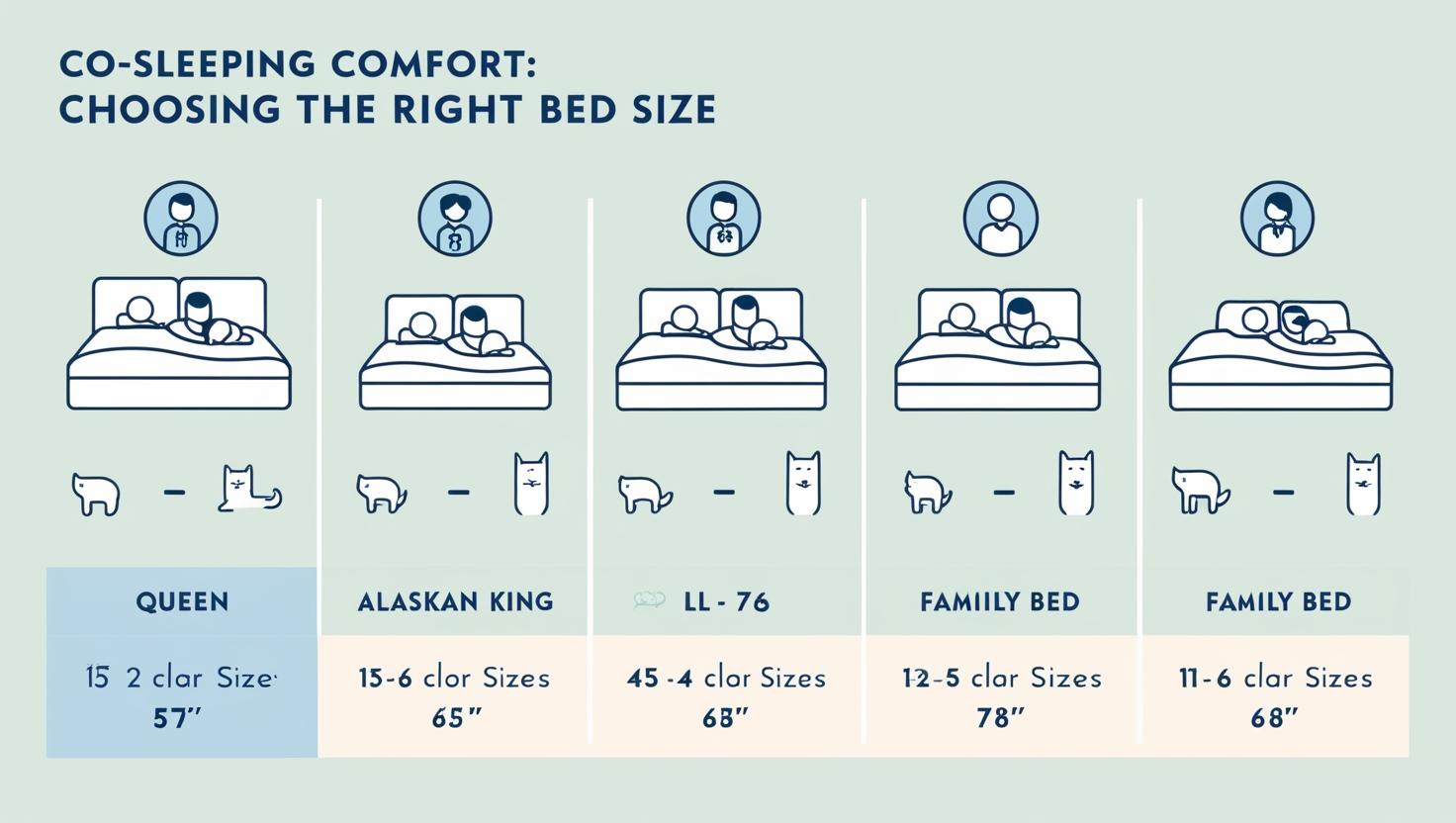 Family enjoying right bed size together in cozy bedroom
