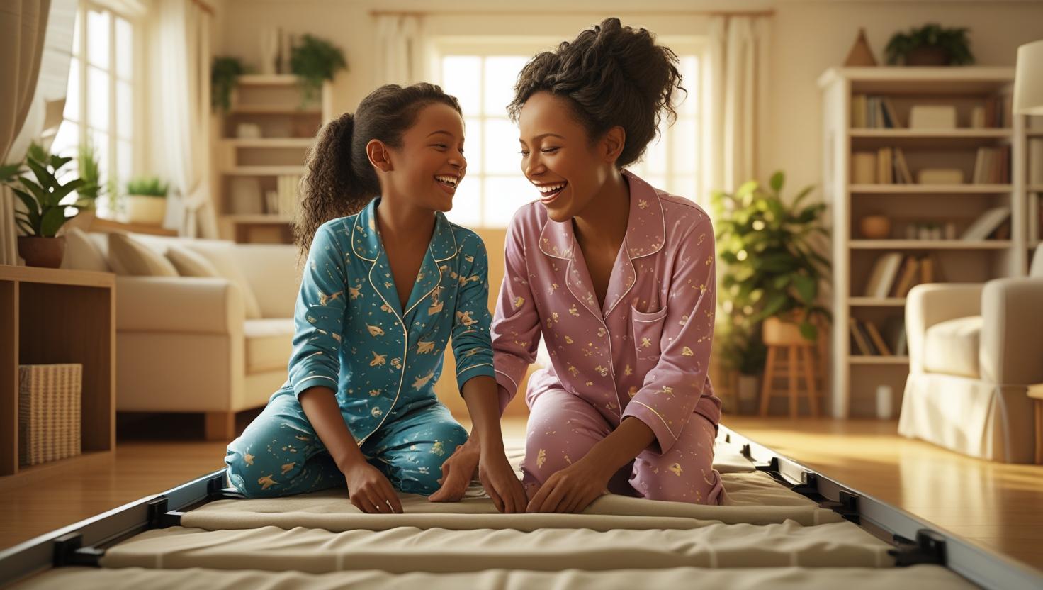 Foldable single bed mattress ideal for compact floor sleeping