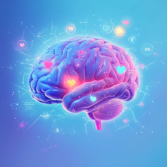 Visual showing how sleep affects emotions and decision-making by influencing risky behavior