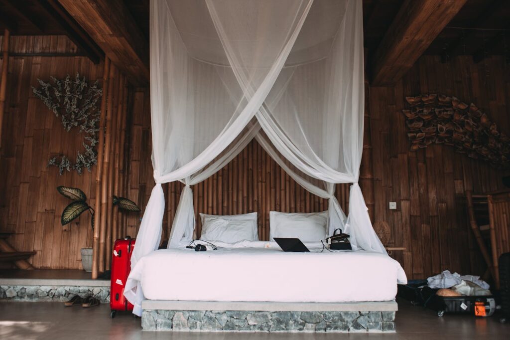 folding bed with mattress