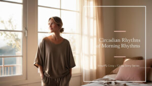 Person sleeping alone to reset circadian rhythm