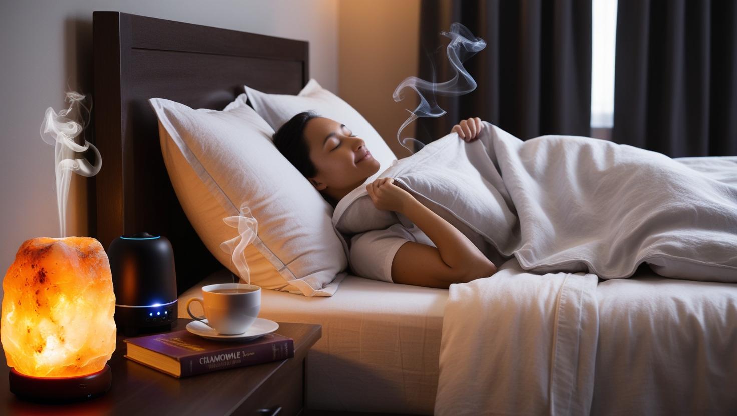 Person journaling in morning sunlight to optimize your sleep cycle