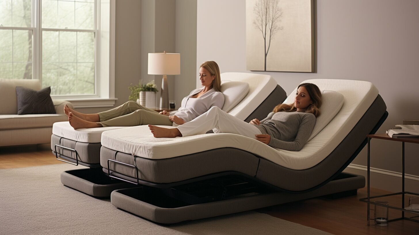 Comparison of top adjustable beds with remote and mobile controls