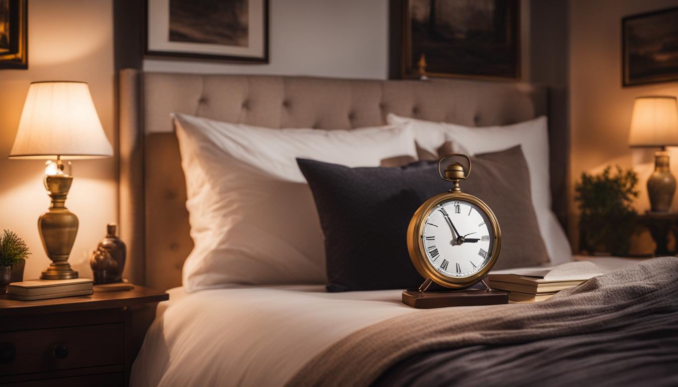 morning sunlight to support bedtime rituals