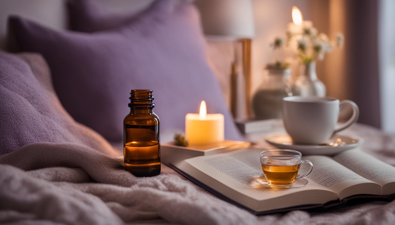clock and bed representing sleep schedule bedtime ritual
