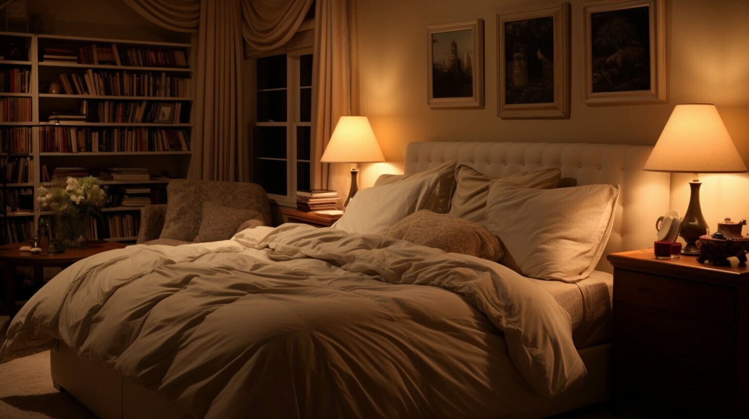 Layering lamps and lighting for cozy ambiance