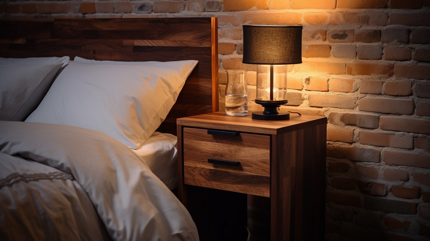 Trendy nightstands with smart storage features