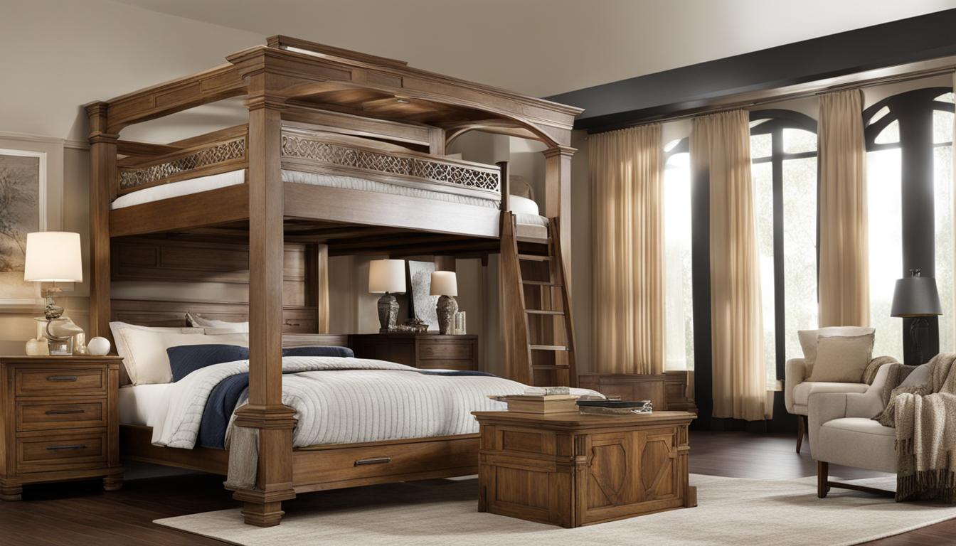 A bedroom showcasing Beds and Bed Features that influence sleep and design