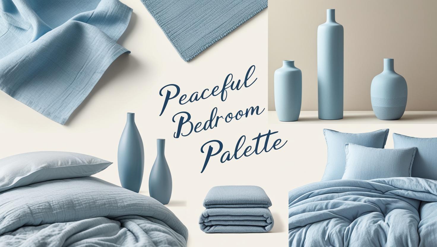 trendy and elegant light blue bedroom accessories ideas