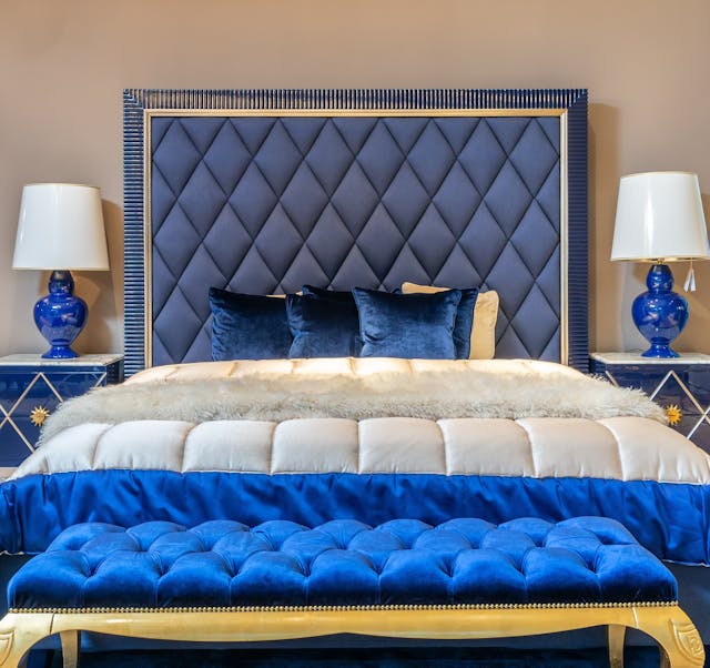 light blue bedroom accessories