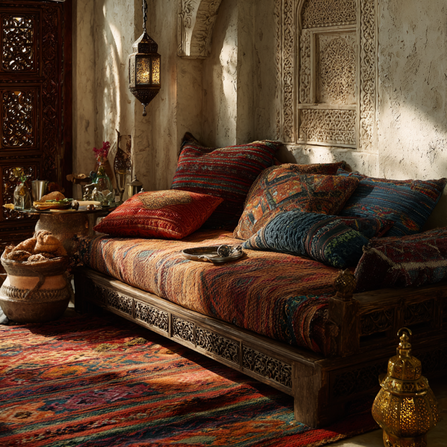 Moroccan Bed Design