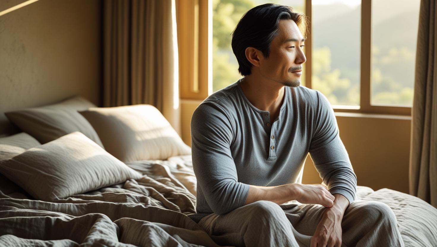 Sleep Sanctuary Ideas in a serene minimalist bedroom