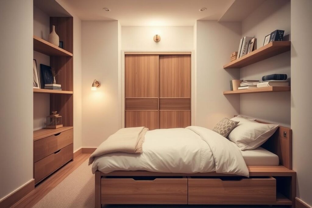 bedroom furniture space saving ideas