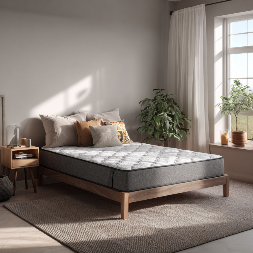 Dreamfoam Essential affordable mattress in a box with multiple firmness options