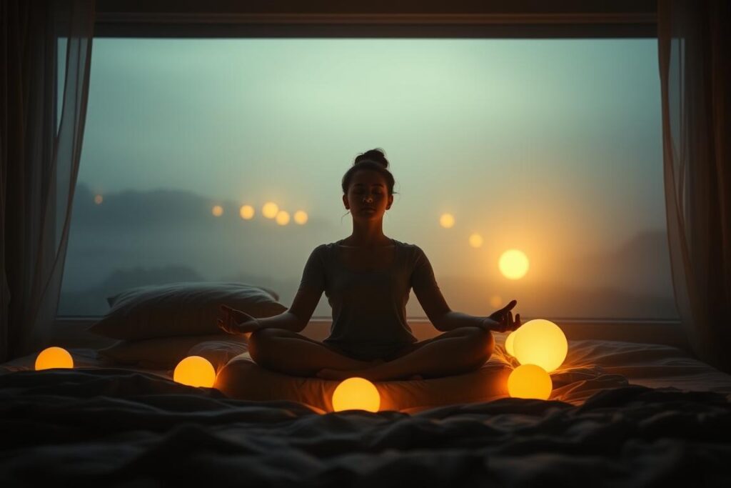 meditation for sleep and healing with soothing guided imagery