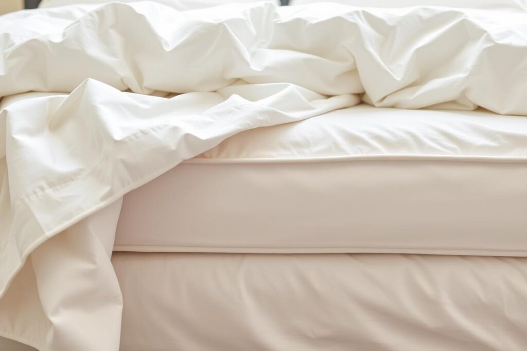 duvet vs comforter mattress fit and drape