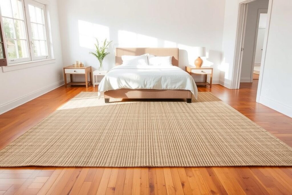 How to place a rug under a bed sizing fundamentals and offsets