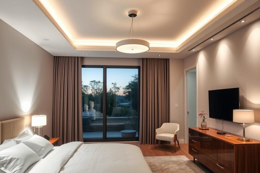 smart lighting for bedroom