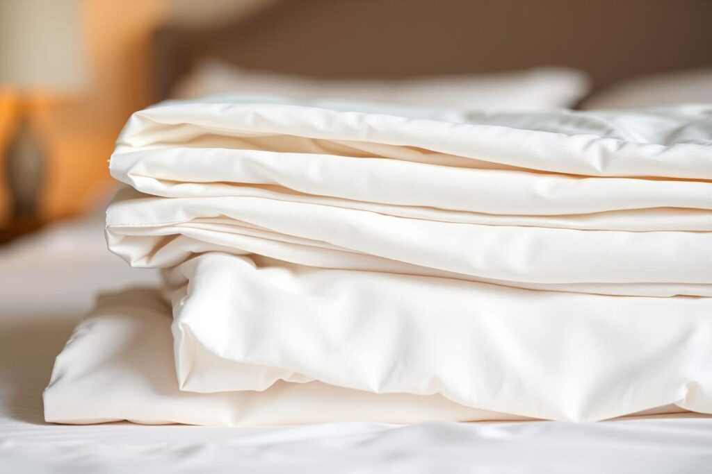 Percale vs Sateen Sheets thread count chart and best ranges