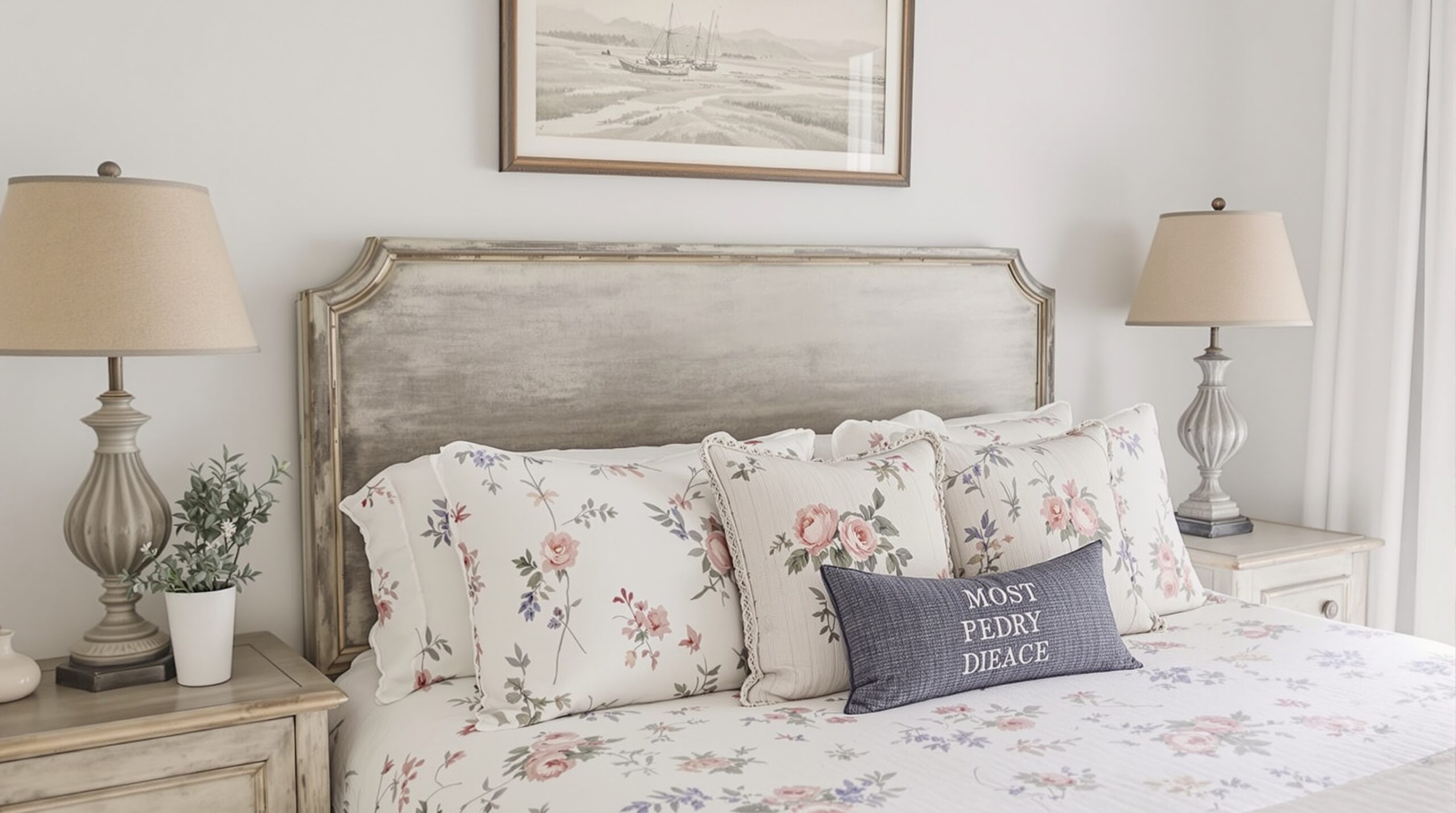 cottagecore bedroom decor ideas with vintage charm