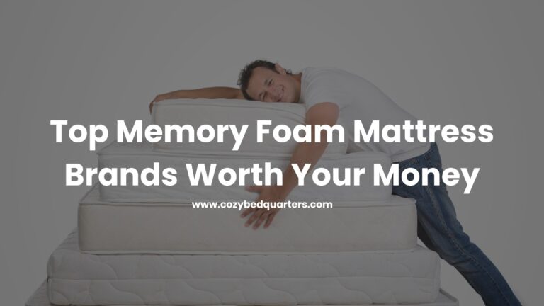 Memory Foam Mattress Brands
