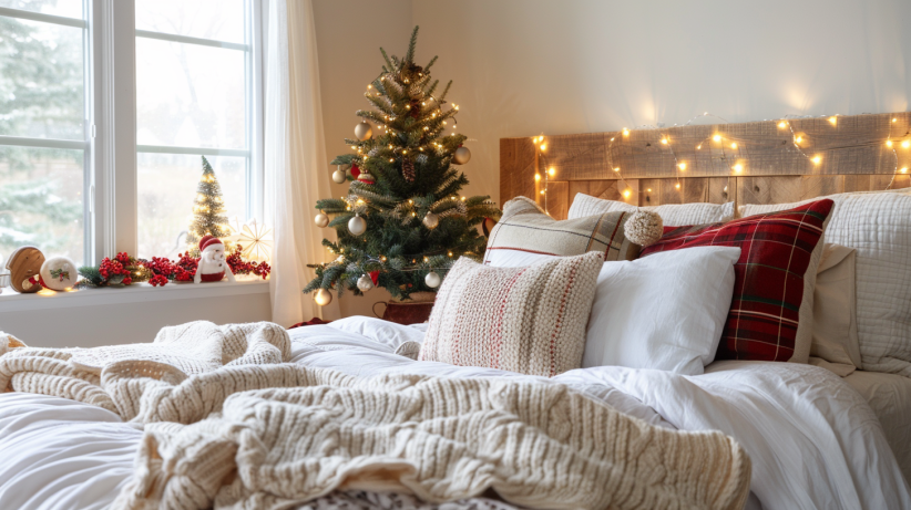 Christmas bedroom aesthetic - christmas bedroom aesthetic holidays
