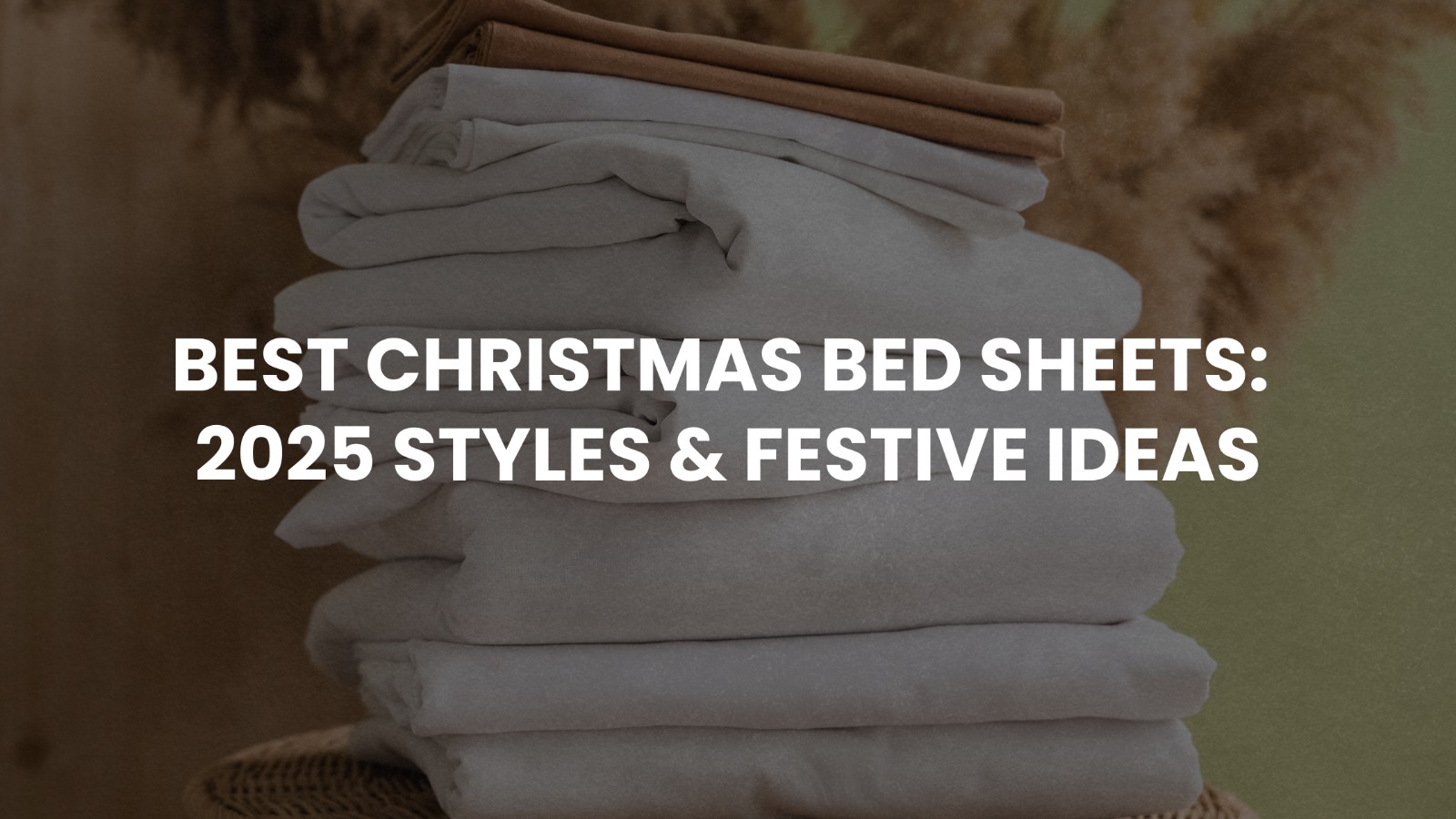 Christmas bed sheets