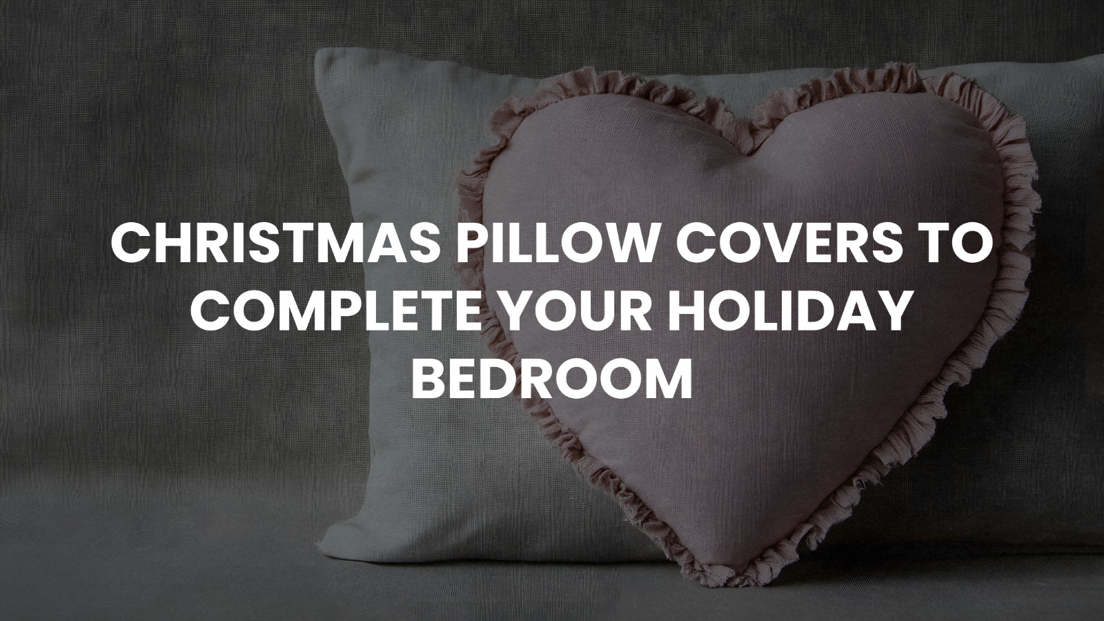 Christmas pillow covers