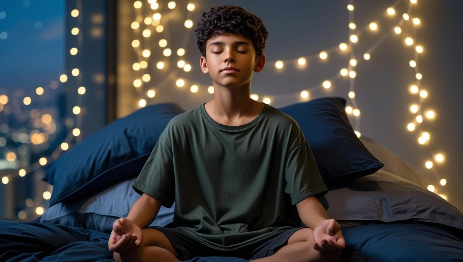 Using the 4-7-8 Breathing Technique at night and during stress