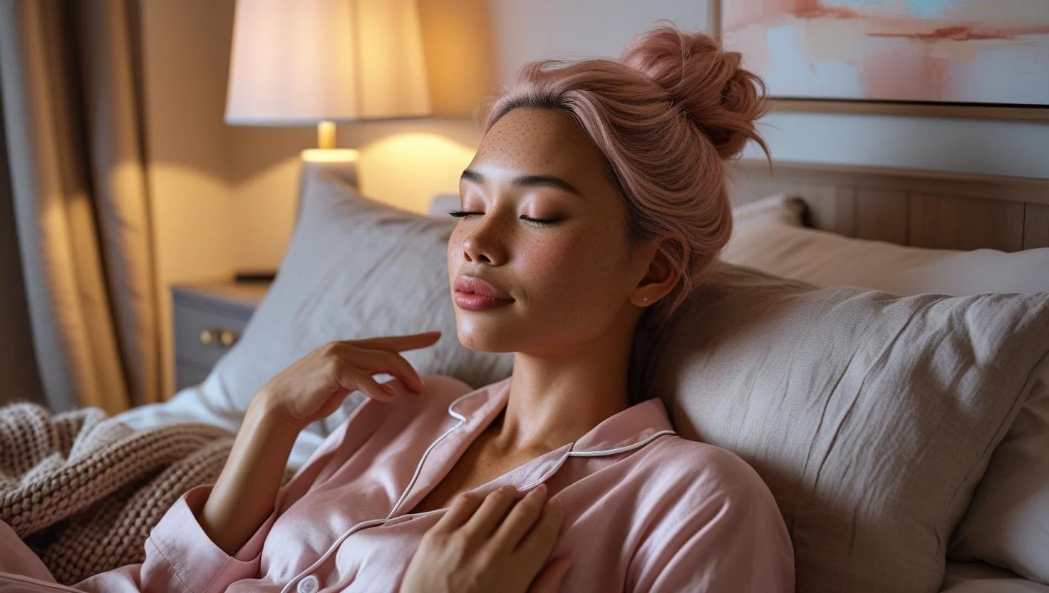 Step-by-step guide to the 4-7-8 Breathing Technique for falling asleep fast