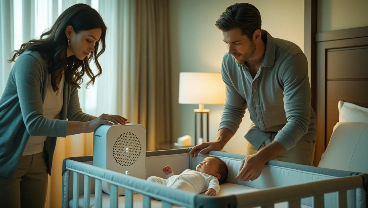 gentle volume for baby sleep routine tips