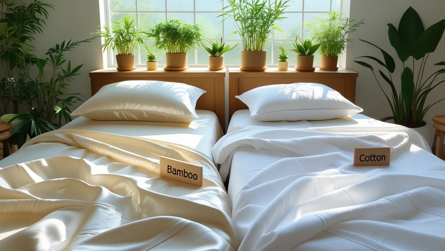 Budget tips to weigh the cost of bamboo vs cotton bedding for every household.