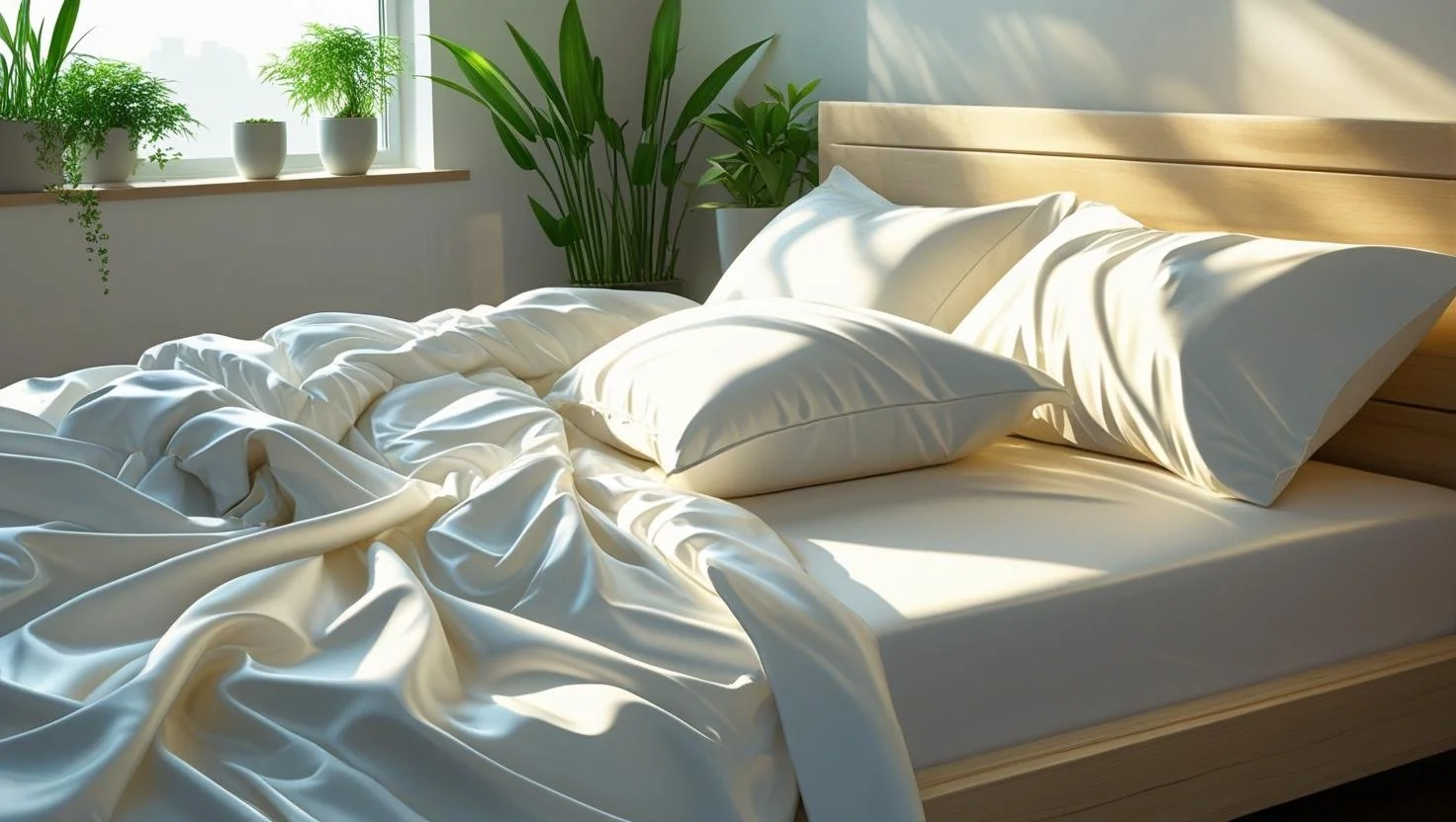 Health insights that show how bamboo vs cotton bedding supports sensitive skin and allergy relief.