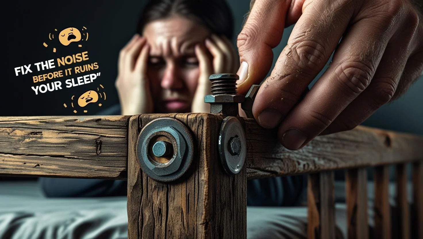 Understanding mattress and bed frame noise helps improve sleep quality.