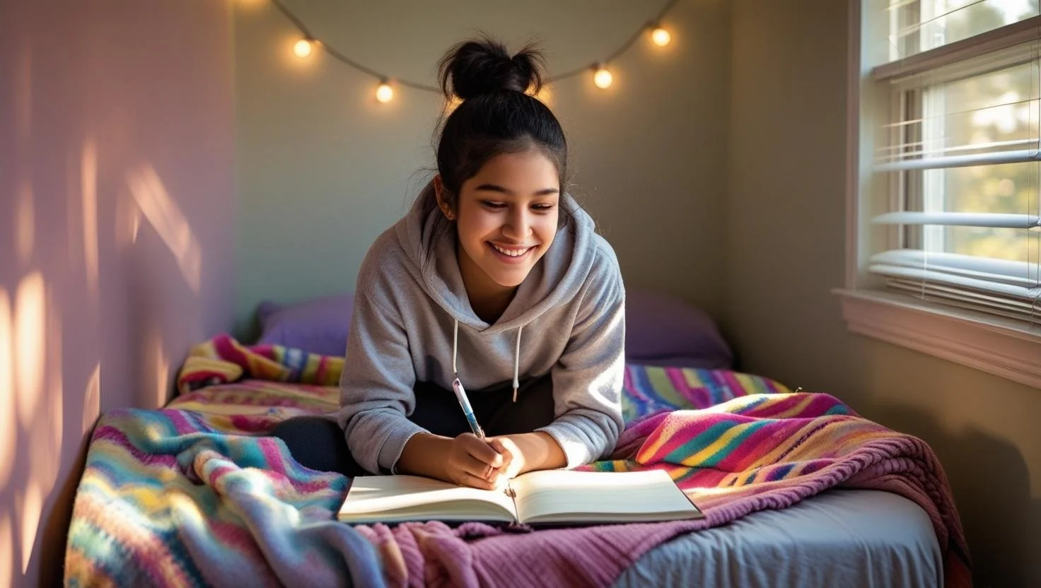 Bedroom layout showing optimal bed size for sleep quality